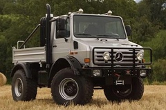 Off-Roading in the Unimog